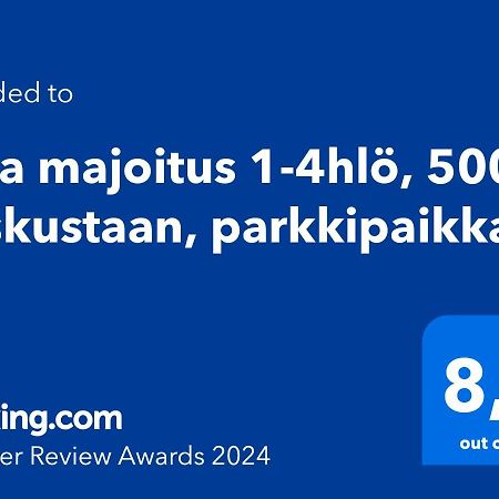 Kiva Majoitus 1-4Hloe, 500M Keskustaan, Parkkipaikka Apartment Oulu Exterior photo